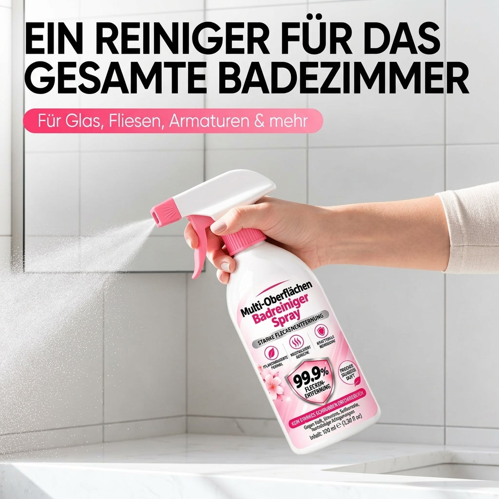 🎁 Exklusiv-Angebot | Nur noch 5 Flaschen verfügbar — heute zusätzlich 80% RABATT auf das multifunktionale Badreiniger-Spray. Jetzt sichern, solange der Vorrat reicht! 🎁