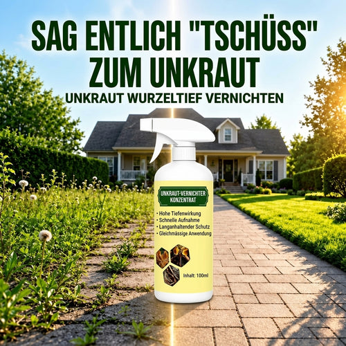 🎁 Exklusiv-Angebot | Nur noch 5 Flaschen verfügbar — heute zusätzlich 80% RABATT auf das schnell wirkende natürliche Unkraut- & Grasbekämpfungsspray. Jetzt sichern! 🎁
