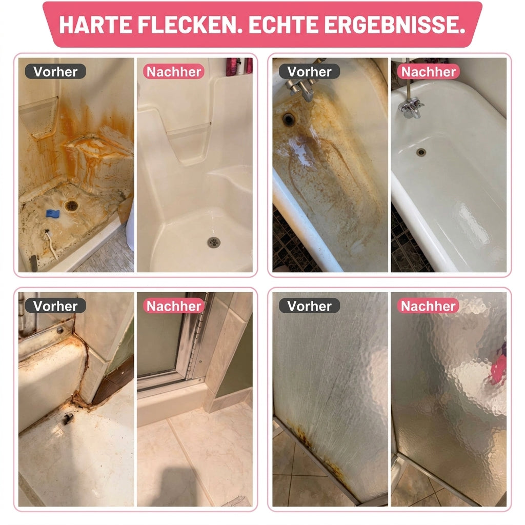 🎁 Exklusiv-Angebot | Nur noch 5 Flaschen verfügbar — heute zusätzlich 80% RABATT auf das multifunktionale Badreiniger-Spray. Jetzt sichern, solange der Vorrat reicht! 🎁