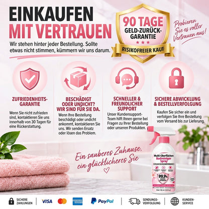 🎁 Exklusiv-Angebot | Nur noch 5 Flaschen verfügbar — heute zusätzlich 80% RABATT auf das multifunktionale Badreiniger-Spray. Jetzt sichern, solange der Vorrat reicht! 🎁