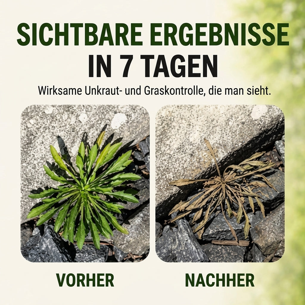 🎁 Exklusiv-Angebot | Nur noch 5 Flaschen verfügbar — heute zusätzlich 80% RABATT auf das schnell wirkende natürliche Unkraut- & Grasbekämpfungsspray. Jetzt sichern! 🎁