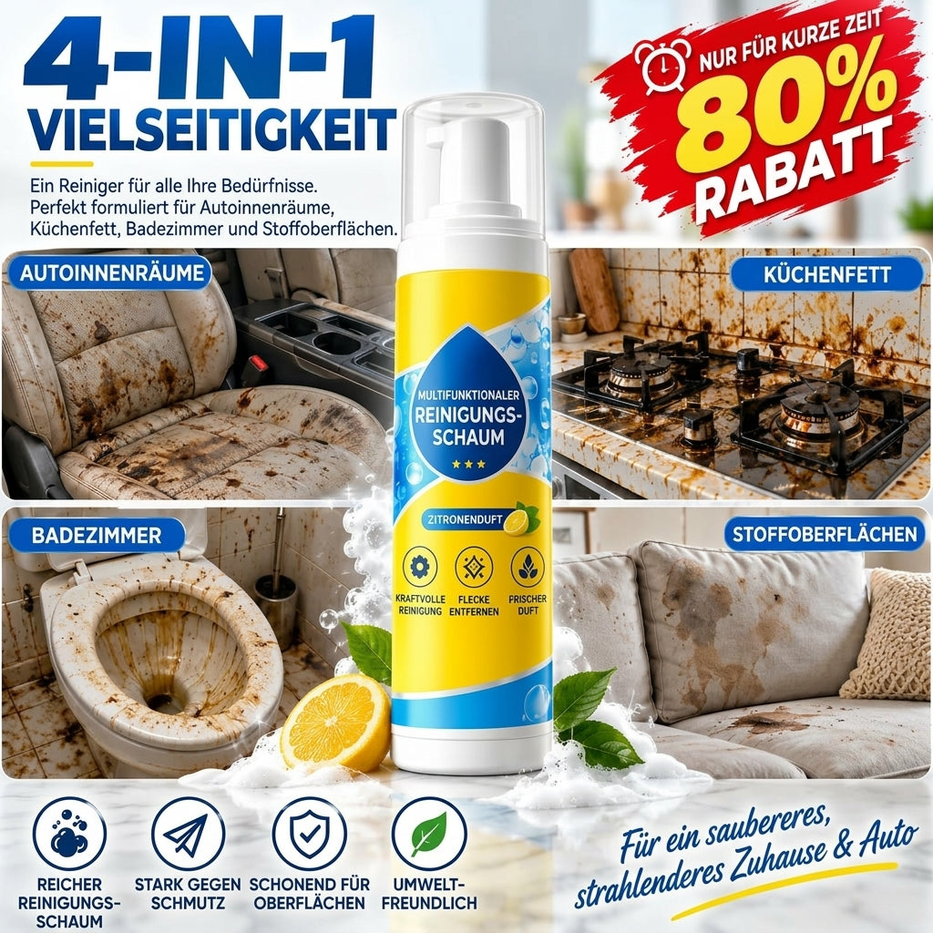 ⏰ Glückwunsch! Sie haben ein exklusives Angebot freigeschaltet — heute zusätzlich 90% RABATT auf den leistungsstarken Enzym-Schaumreiniger. Jetzt sichern, bevor das Angebot endet! ⏰